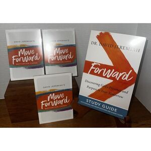 Dr. David Jeremiah FORWARD Paperback Study Guide + 3 Sets Sealed Cards‎ ~ Lot